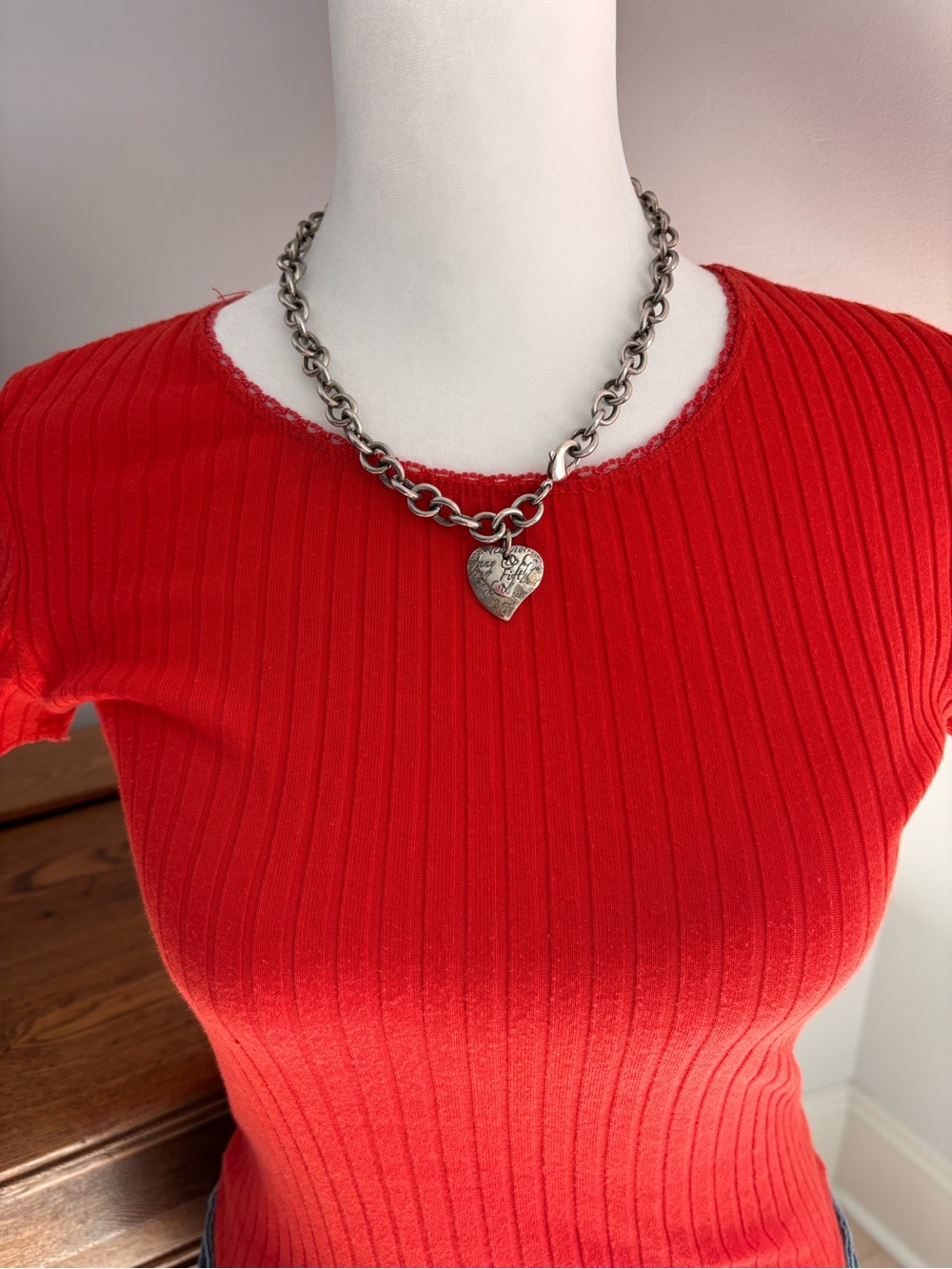 Timing Ribbed Baby Tee ❤️ - Picture 3 of 6